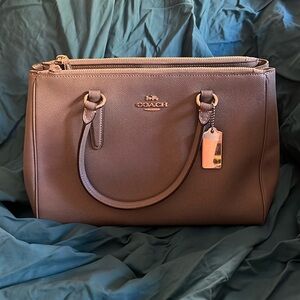 Coach cross body Surrey carryall satchel NWT